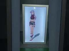 50 Inç Şeffaf LCD Vitrin Windows Android Sistem LCD Ekran Kutusu