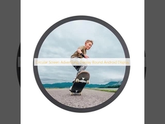 Yuvarlak Ekran Reklam Ekranı Yuvarlak Android Ekran