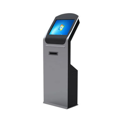19 İnç Yer Tipi Dokunmatik Ekranlı Bilet Toplama İçin Self Servis Kiosk İnteraktif Ekranlı