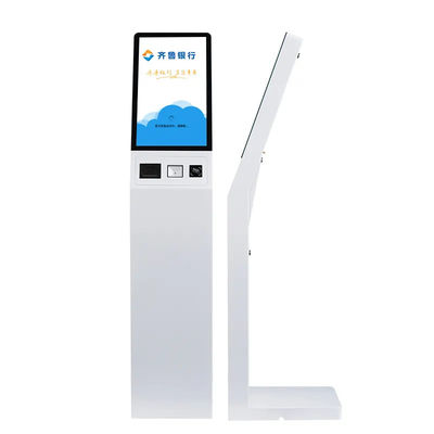 Metal 22 Inch Bilgi Dokunmatik Ekranı Kiosk Kuyruk Sistemi Alıcıyla