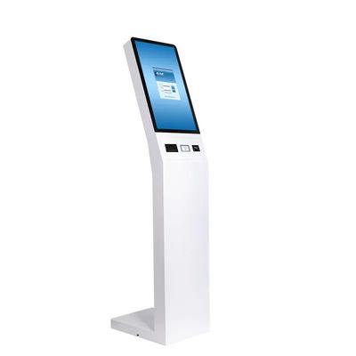Metal 22 Inch Bilgi Dokunmatik Ekranı Kiosk Kuyruk Sistemi Alıcıyla