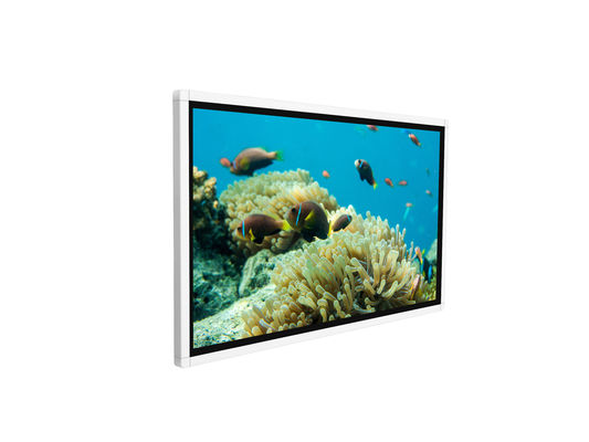 50 Inch Duvar Montajı Dokunmatik Ekran Dijital Kiosk Android Sistem Yüksek Çözünürlük