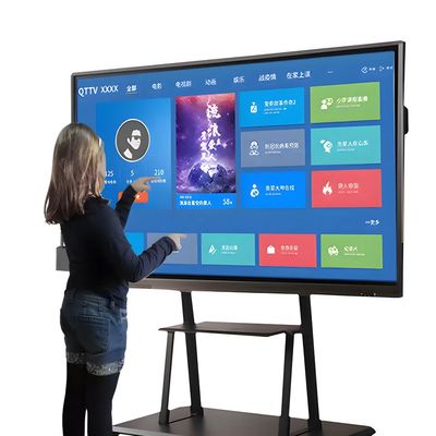 Elektromanyetik kalemli 110 inçlik dijital etkileşimli beyaz tahta akıllı panel