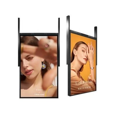 Güneş ışığı ile okunur İçerideki Reklam Dijital İşaretleri 3000nits 65 Inch