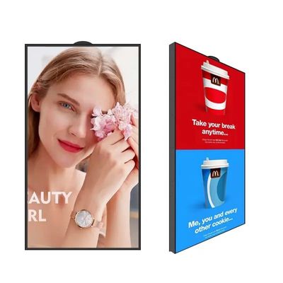 65 Inch Güneş Işığı Okulabilir Yüksek Parlaklık Reklam Ekranı LCD Ekran 2500cd/m2 Parlaklık