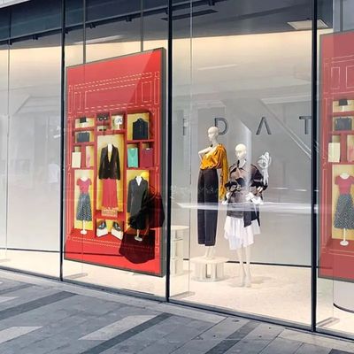 65 Inch Güneş Işığı Okulabilir Yüksek Parlaklık Reklam Ekranı LCD Ekran Paneli