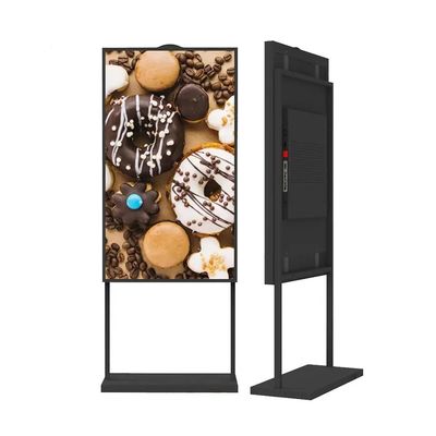 3000 Nits 85 Inch Full HD Yüksek Parlaklık Reklam Ekranı Güneş Işığı Okulabilir Ekran