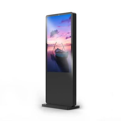 65 Inç LCD Ekran Reklam Dış Oyuncu Yüksek Parlaklık IP65 Koruma Seviyesi
