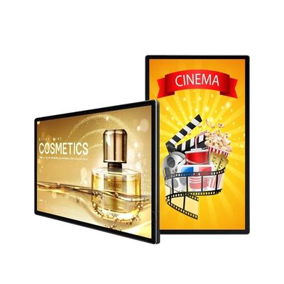 Duvarlı Dijital Dış Video Reklam Ekranı 50 Inch Fan Olmayan
