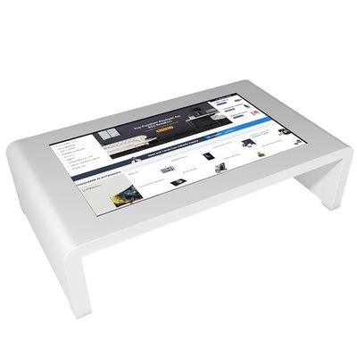 Akıllı Interaktif Dokunmatik Ekran Masa Android Windows OS LCD Kahve Masası