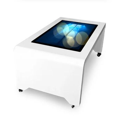 Su geçirmez Multi-Touch Alüminyum Alaşım Interaktif Dokunmatik Ekran Masası Yemek ve Oyun için