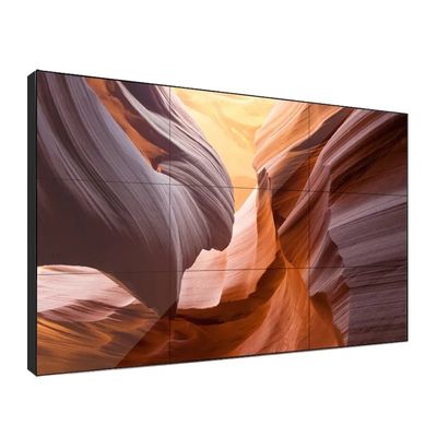 Ticari LCD TV Duvarı 46 Inch 1.8mm Zemin Duracak Reklam Dökme Duvarı