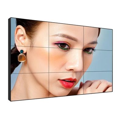 500cd/m2 Parlaklığa Sahip Ticari Video Duvar Ekranları İçin Kızılötesi Dokunmatik Ekranlı 55 İnç LCD Birleştirme Duvarı