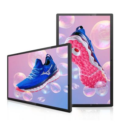 55 inç Dijital İşaret LCD Reklam Ekranı 178° Görme açısı 3000:1 Kontrast