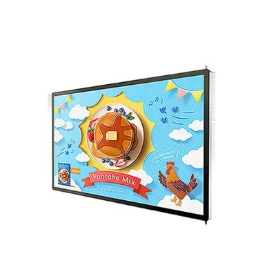 Windows Reklam Dijital Tabela Ekranı 125W Yüksek Parlaklık 3000:1 Kontrast