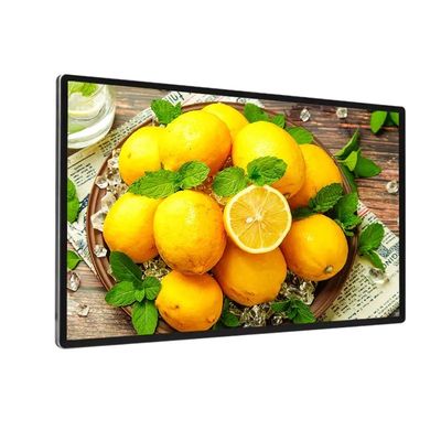 1920 x 1080 Çözünürlüklü ve IP55 IP65 Korumalı 98 İnç Duvara Monte LCD Reklam Ekranı
