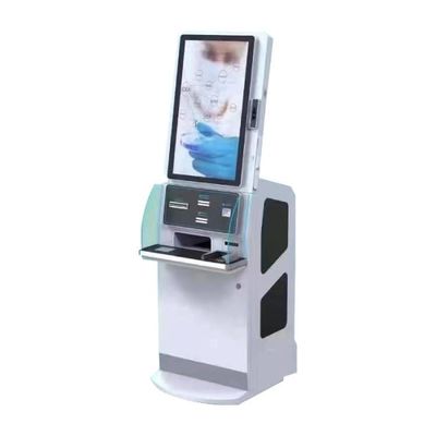 32 Inch Touch Screen Self Service Kiosk, 67W güç ve hastane kontrolü için özelleştirilebilir özellikler