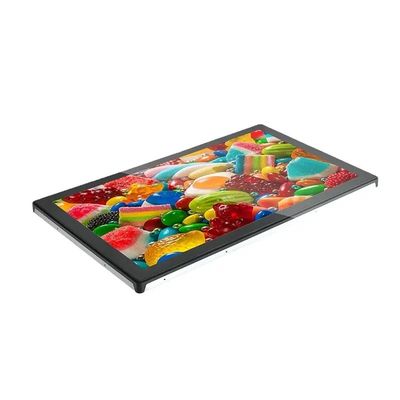 27 inç su geçirmez IP65 ön kapasitif dokunmatik ekran monitörü 1920 x 1080 çözünürlüğü ile