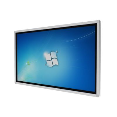 55 inç dokunmatik ekran dijital kiosk kızılötesi dokunuşlu ve Windows işletim sistemi ile bir bilgisayar