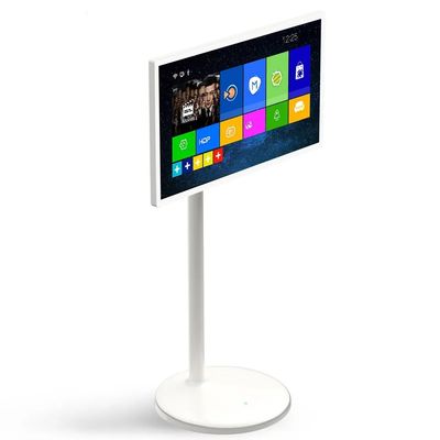 24 İnç Taşınabilir Yer Tipi Android NFC ve Özelleştirilebilir Ekranlı Dokunmatik Ekran Dijital Kiosk
