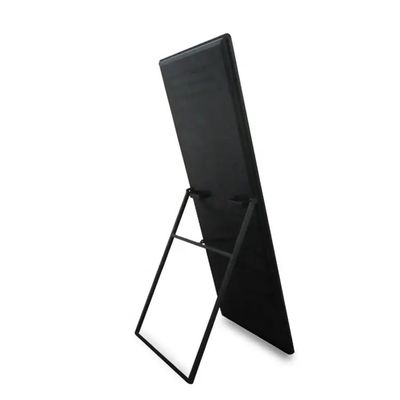 Mağaza taşınabilir zemin duruşlu LCD Reklam oynatıcı 43 Inch Sergi için