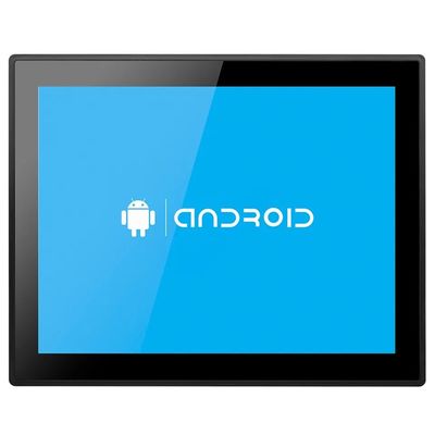 Gömülü Endüstriyel Dokunmatik Ekran Monitörü 17 Inch All In One PC Android Panel ROHS