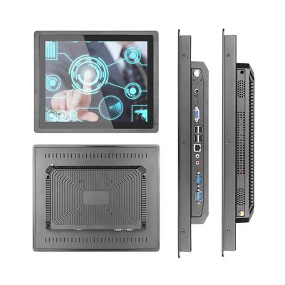 Su geçirmez 17 inçlik dokunmatik ekran monitörü Şok karşıtı titreşim ve yüksek parlaklık ekranı ile tümü bir PC