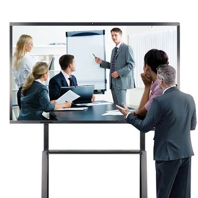 Multimedia LCD Dijital Etkileşimli Tahta Ekranı 85 Inç Toplantı Odası için