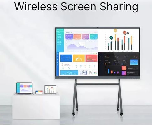 Multimedia LCD Dijital Etkileşimli Tahta Ekranı 85 Inç Toplantı Odası için