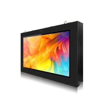 43 İnç Duvara Monte Dış Mekan Reklam Ekranı, 2500cd/m2 Parlaklık ve 4G Ağ Android Özellikli