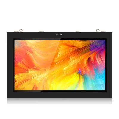 43 İnç Duvara Monte Dış Mekan Reklam Ekranı, 2500cd/m2 Parlaklık ve 4G Ağ Android Özellikli