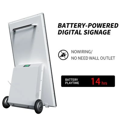 Dijital Dış Reklam Ekranı 43 inç Pil 1500 nit