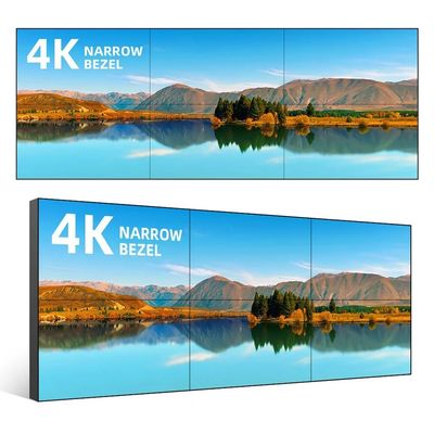 55 Inch LCD Splicing Wall with 500cd/m2 Parlaklık ve 1920*1080 Çözünürlüğü Dokunmatik Ekran Video Duvar Ekranı