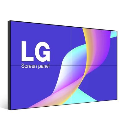75 Inch LCD Splicing Wall Video Duvarı Dijital İşaret için Yüksek Parlaklık ve Geniş Görme Açısı