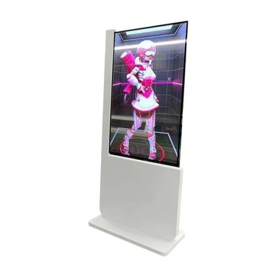 1920 x 1080 çözünürlüğü ve zemin stand OLED ekranı ile 55 inç Şeffaf LCD Vitrin