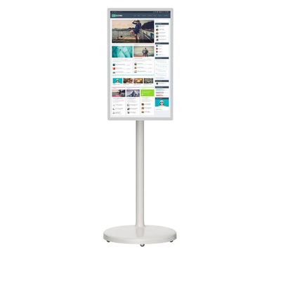 Taşınabilir 27 İnç Döndürülebilir Dokunmatik Ekranlı Kendi Kendine Hizmet Kiosk Android İşletim Sistemli