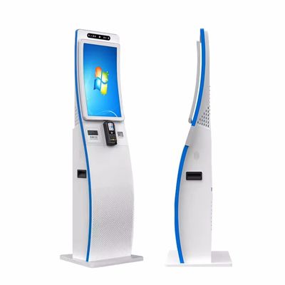 Otomatik servis istasyonları için özelleştirilebilir yazılım ve çoklu ödeme desteği ile 22 inç / 32 inç dokunmatik ekranlı kendi kendine hizmet veren kiosk