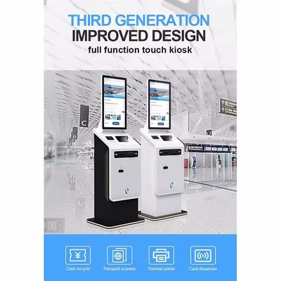 Dokunmatik Self Service Terminal Kiosk Yazılım Yönetimi özelleştirilebilir