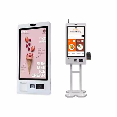 Özelleştirilebilir yazılım ve düşük bakımlı etkileşimli kiosk sistemi ile 22 inçlik dokunmatik ekranlı kendi kendine hizmet kiosk