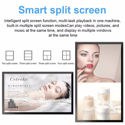 LCD Reklam Ekranı Geniş Görme açısı ile Yüksek Parlaklık Ekranı