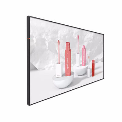 LCD/LED Asılı Yüksek Parlaklık Ekranı Geniş Sıcaklık Aralığı Mağaza Penceresi
