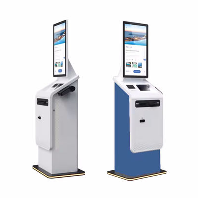Yüz tanıma kredi kartı ve mobil ödeme ve 128GB SSD ile etkileşimli kendi kendine hizmet Kiosk