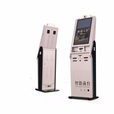 Yüz Tanıma Self Check-in Kiosk, Özelleştirilebilir Kimlik ve Kesintisiz Giriş İçin 27 İnç Dokunmatik Ekran
