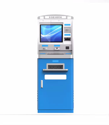 Entegre Düzensizlik Kartı Verme Sistemi ve Kredi Kartı Özellikli Özelleştirilmiş LED Işıklı Self Check-in Kiosku