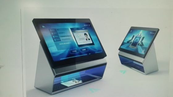 Ödeme Etkinleştirilmiş Özelleştirilebilir 22 inç/27 inç/32 inç Etkileşimli Kiosk Sistemi ile Shareme Dokunmatik Ekranlı Self Servis Kiosk