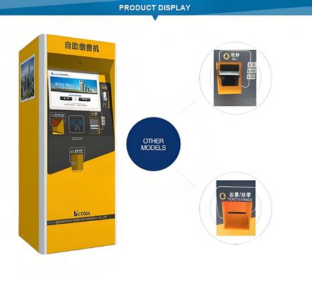 15 inçlik dokunmatik ekranlı, düşük bakım ve çeşitli işletim sistemleri için uyumluluk ile kendi kendine servisli otopark kiosku
