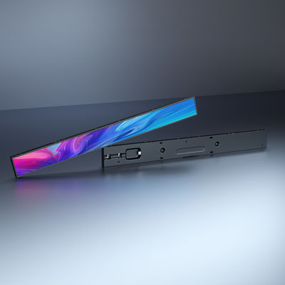 350cd/m2 Parlaklık, 110-240V Güç Kaynağı ve Ticari Dijital Tabela İçin Uzatılmış Ekranlı LCD Reklam Ekranı