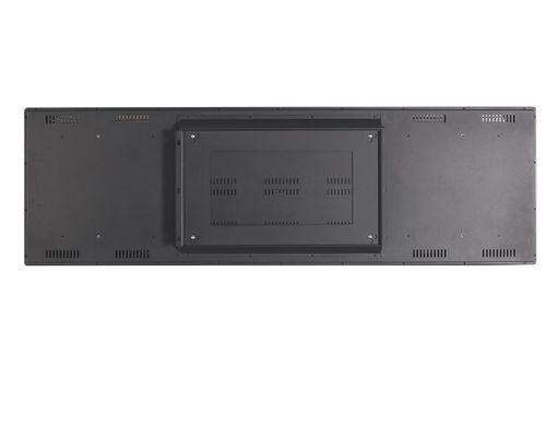 Yüksek performanslı dijital işaretleme için 3840x1080 çözünürlüğü ve 32:9 boyut oranı ile Metal LCD Reklam Ekranı