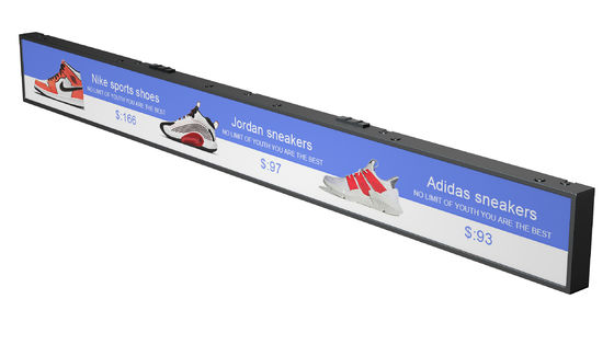 Endüstriyel LCD Video Oyuncusu 47.1 inçlik Stretch Rack Ekranıyla