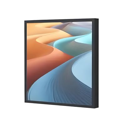 33.2 inç LCD Reklam Ekranı Kare ekran için Metal Yapı oranı1:1